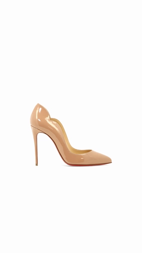Hot Chick Patent Leather Pumps  - Blush