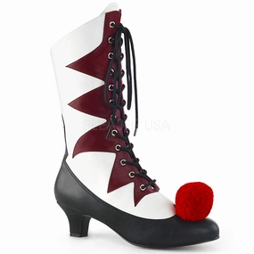 IT-120  White-Burgundy Pu