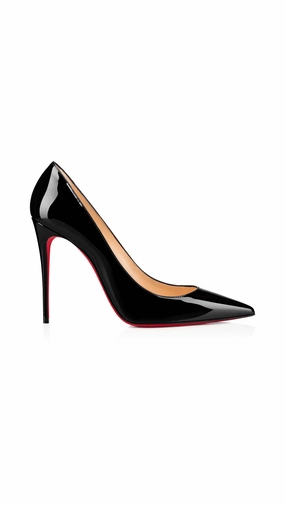 Kate Patent Leather Pumps - Black