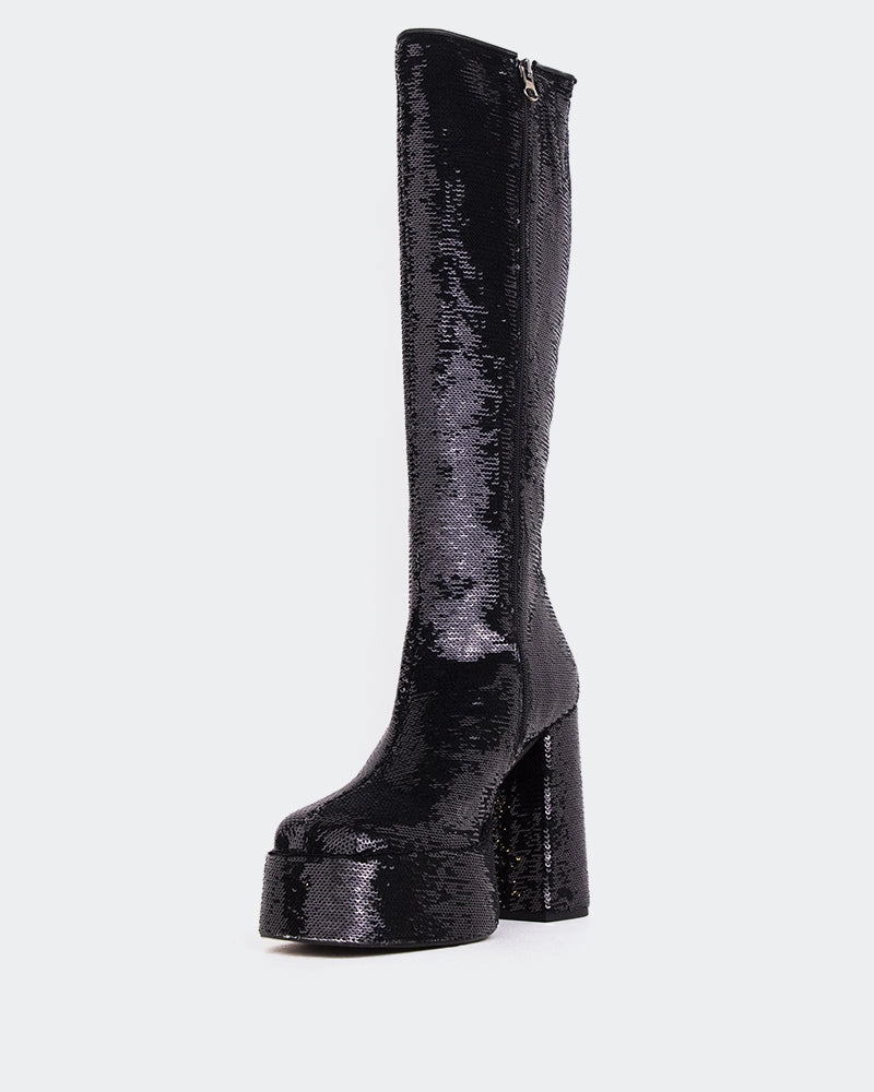 Latto Black Sequins