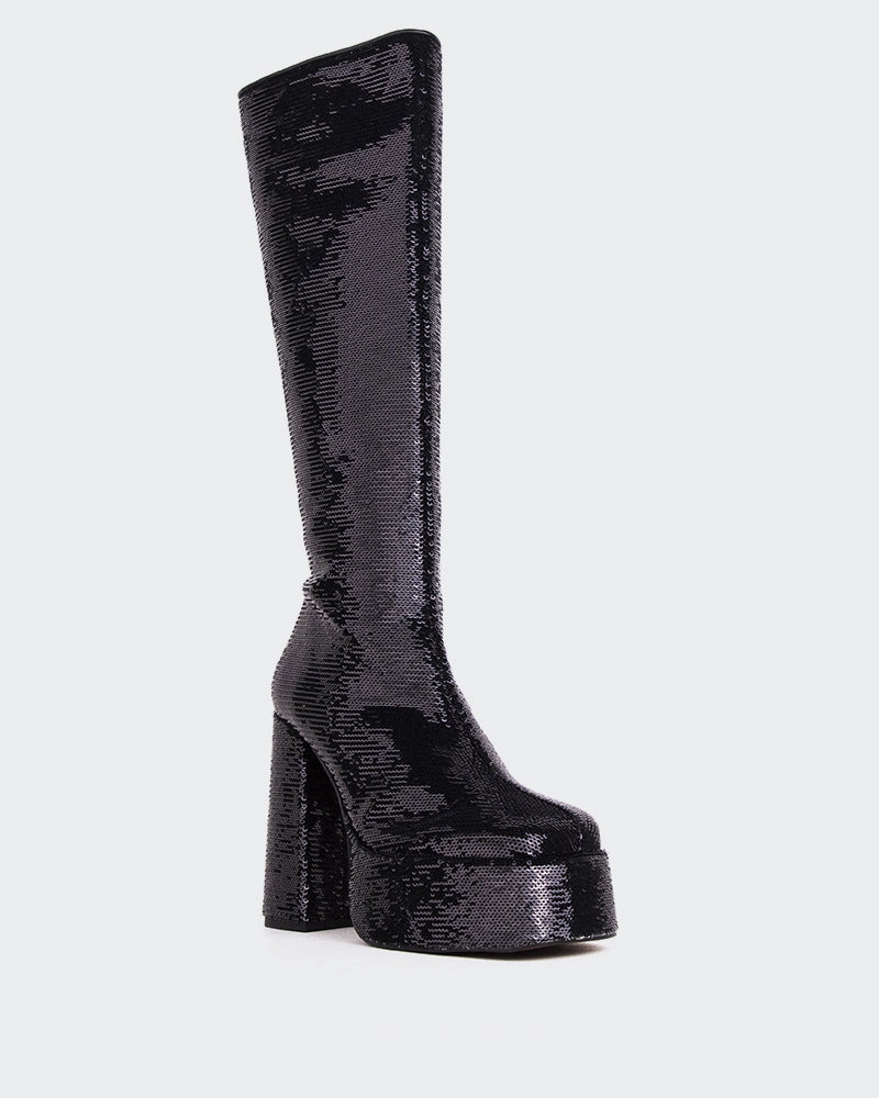 Latto Black Sequins