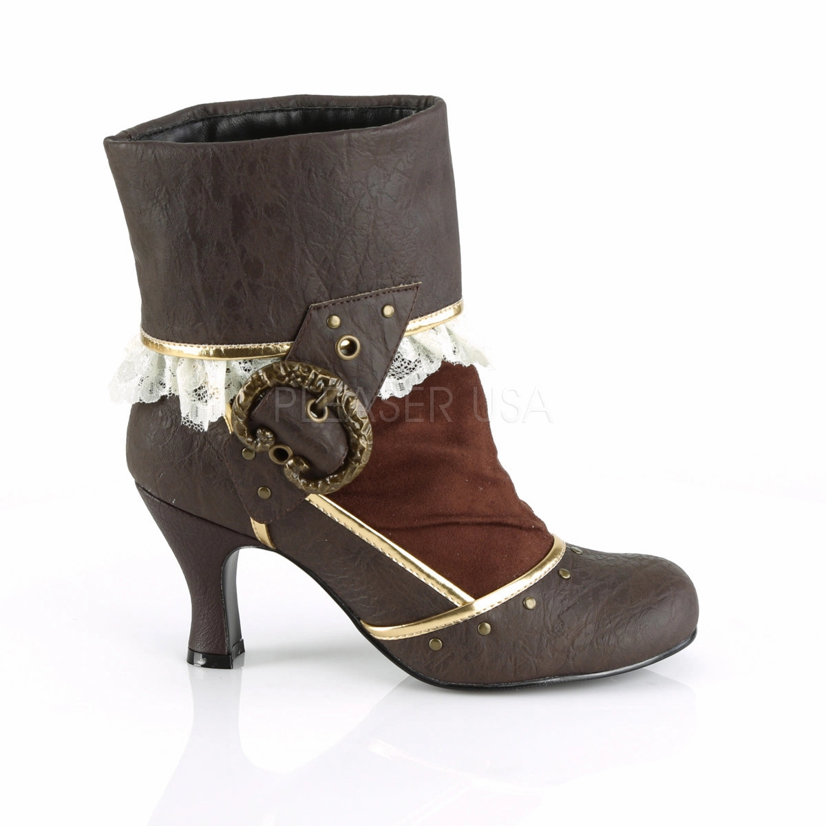 MATEY-115  Brown Distressed Pu-Microfiber
