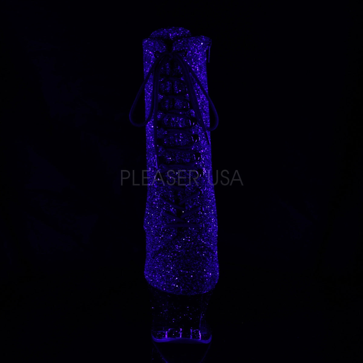 MOON-1020MER  Purple-Black Ombre Glitter/Black