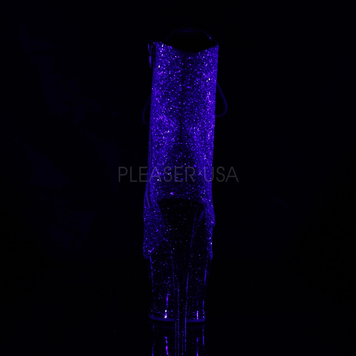 MOON-1020MER  Purple-Black Ombre Glitter/Black