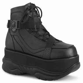 NEPTUNE-181  Black Vegan Leather