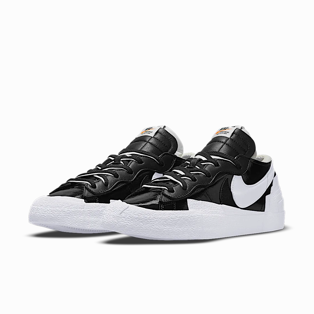 Nike Blazer Low Sacai Black Patent Leather