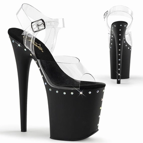 Pleaser Flamingo-808ABLS