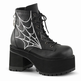 RANGER-105  Black Vegan Leather