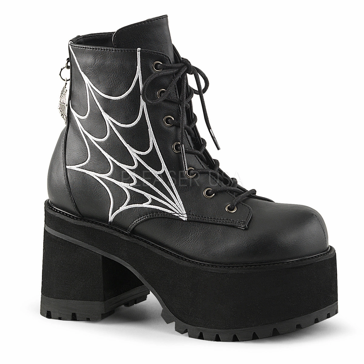 RANGER-105  Black Vegan Leather
