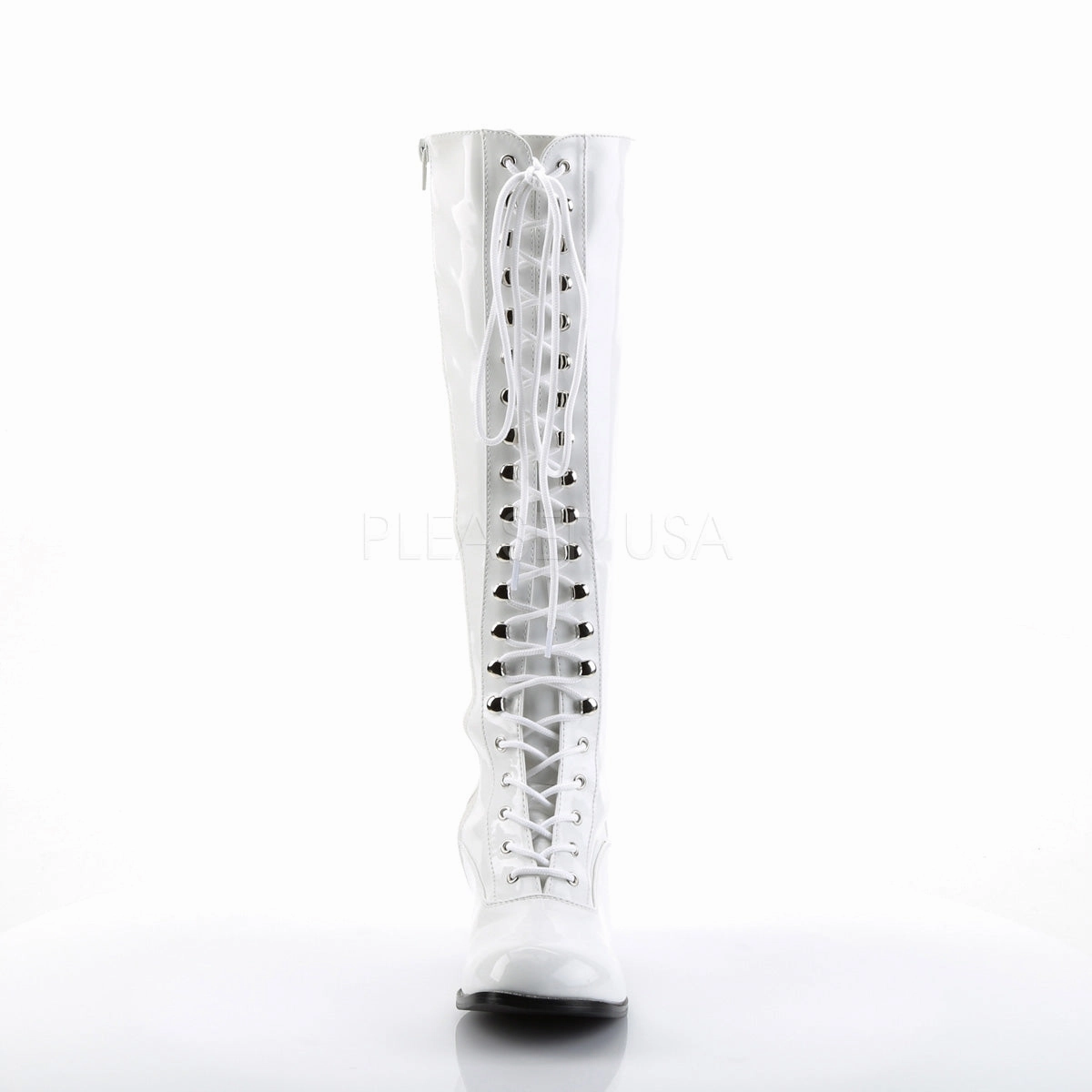 RETRO-302  White Str Patent