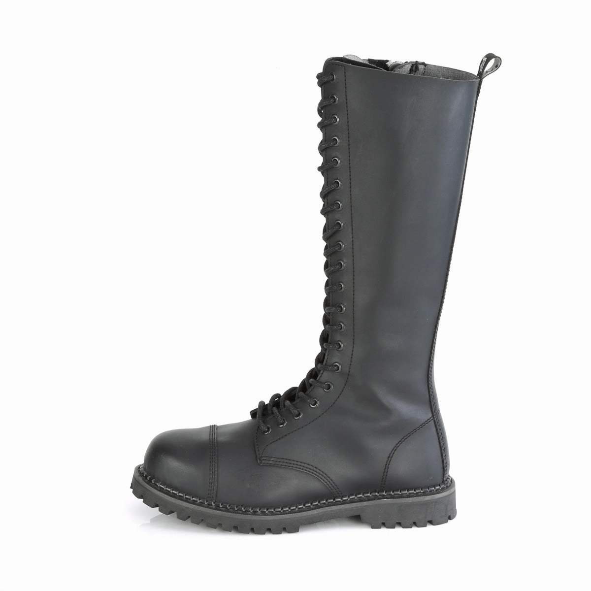 RIOT-20  Black Vegan Leather