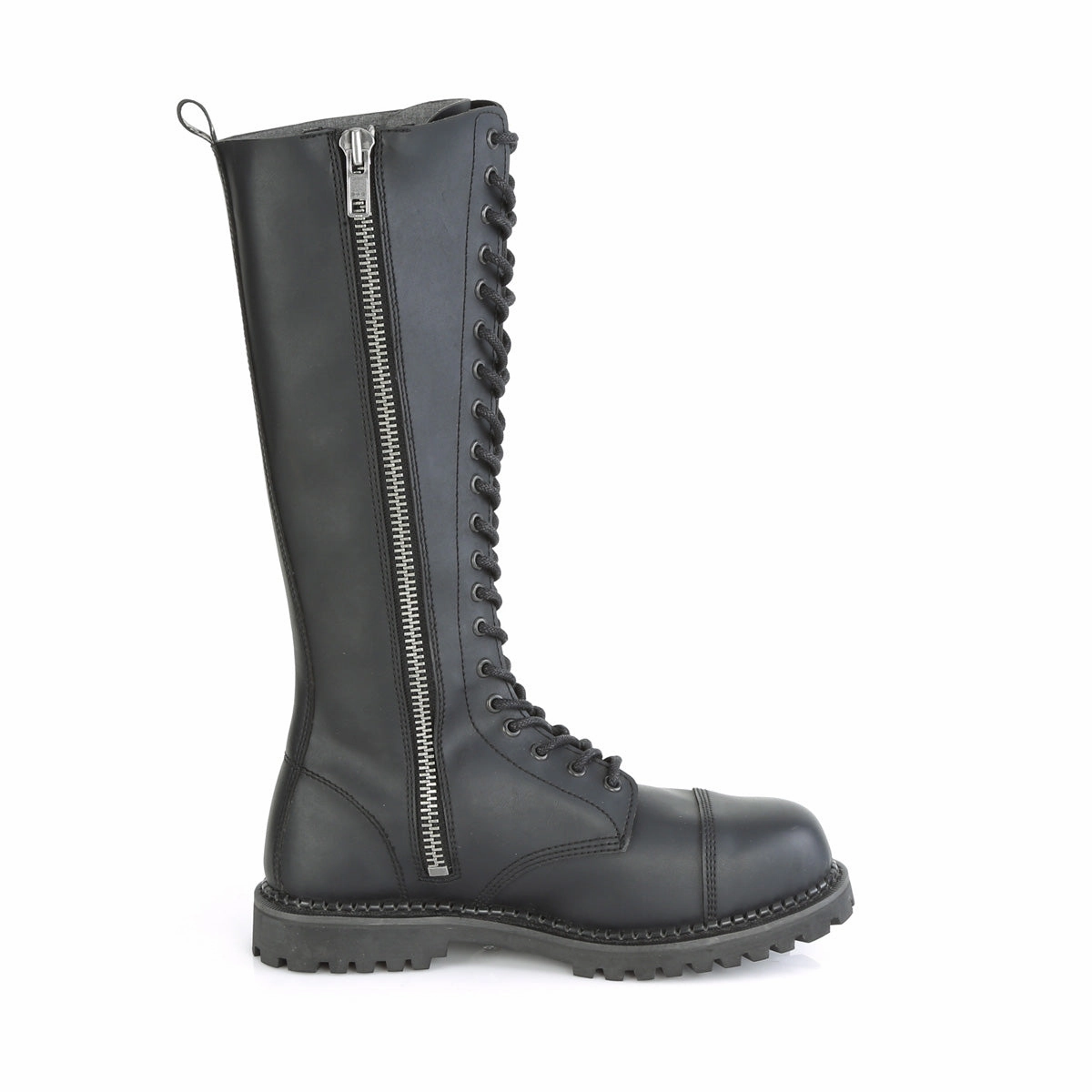 RIOT-20  Black Vegan Leather