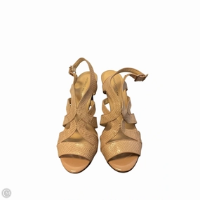 Sandals Heels Stiletto By Antonio Melani In Tan, Size: 10