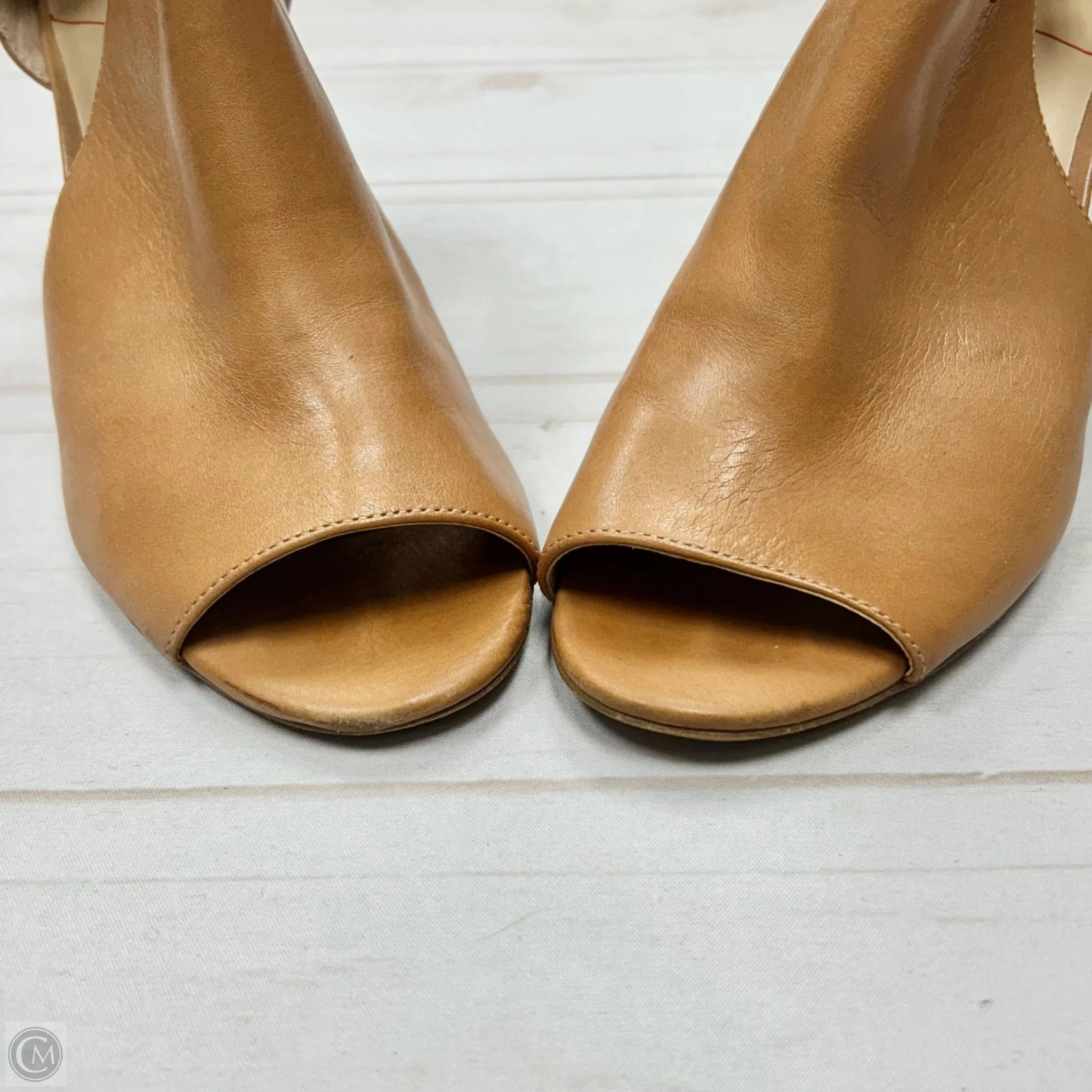 Shoes Heels Block By Sole Society In Tan, Size: 9.5