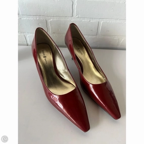 Shoes Heels Kitten By Kelly And Katie In Red, Size: 10