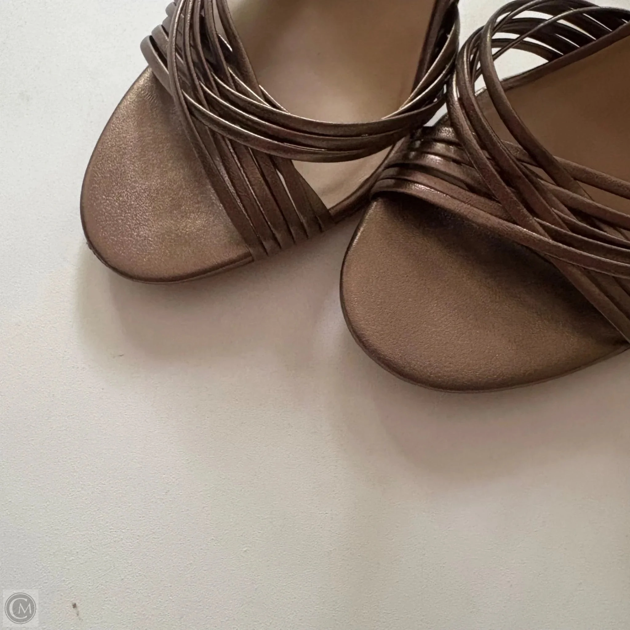 Shoes Heels Kitten By Lauren By Ralph Lauren In Bronze, Size: 7
