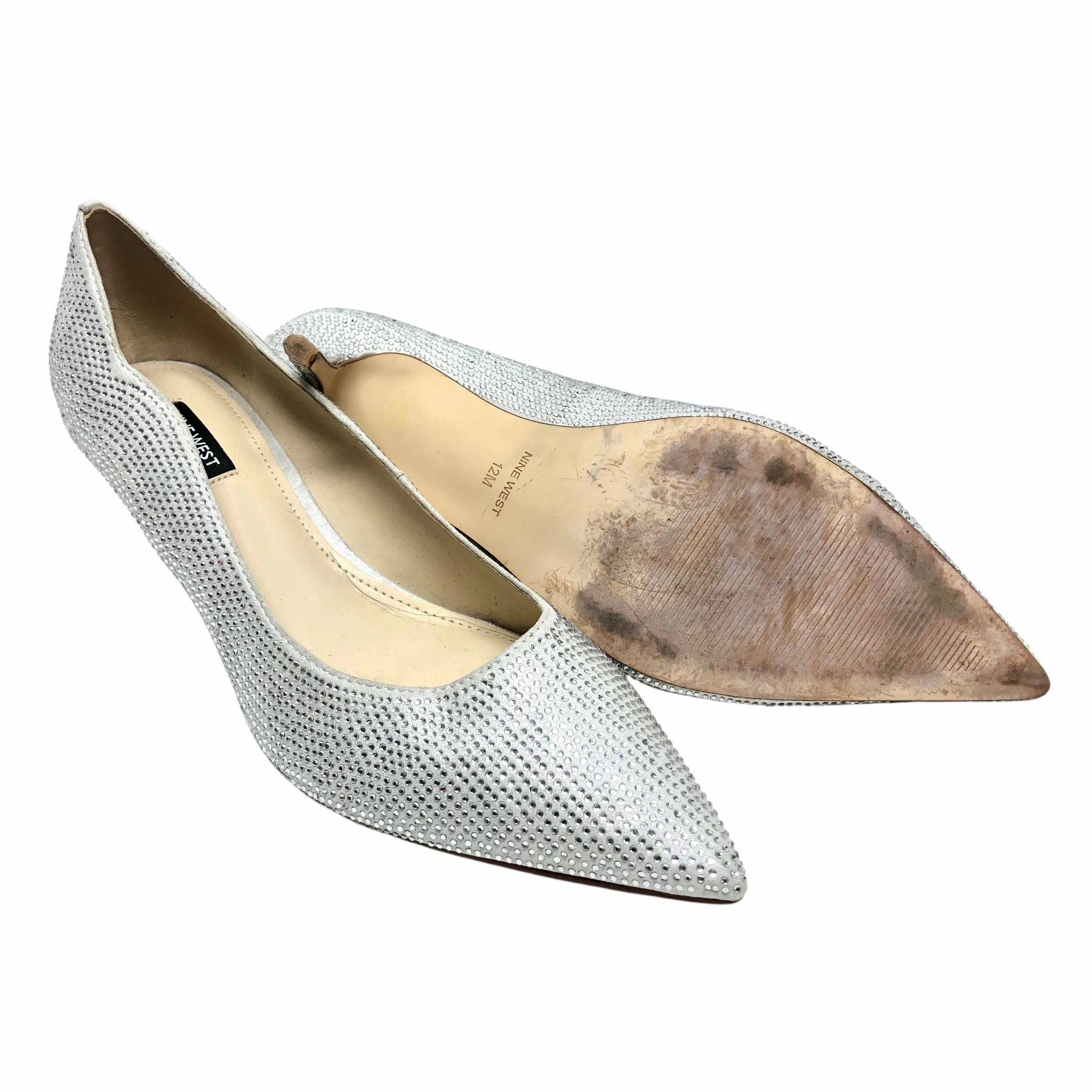 Shoes Heels Kitten By Nine West  Size: 12