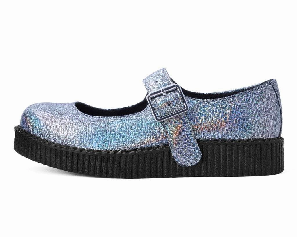 Silver Shimmer Viva-II Mary Jane
