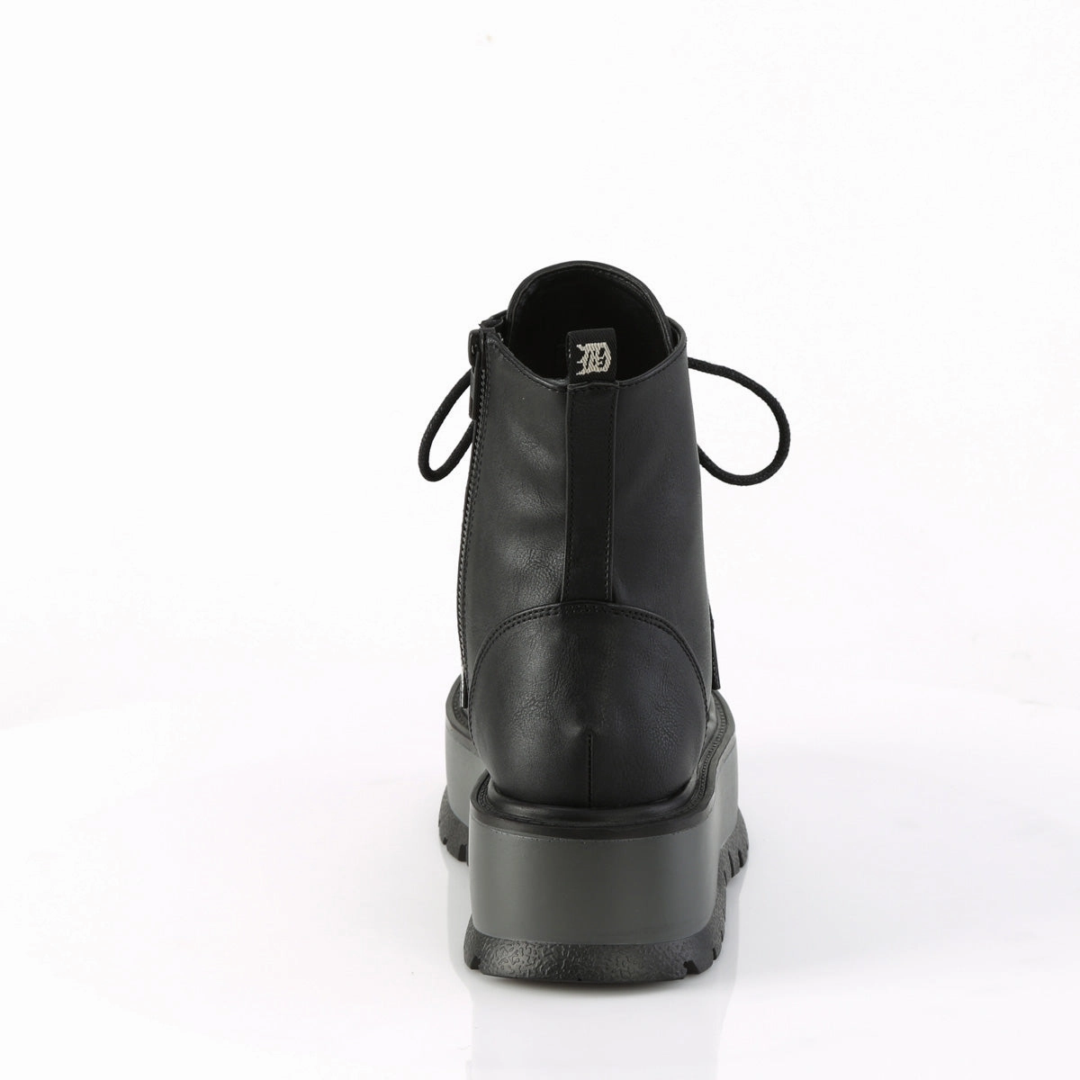 SLACKER-55  Black Vegan Leather