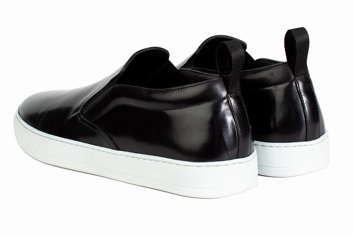 The Ellis Slip-On Sneaker - Nero
