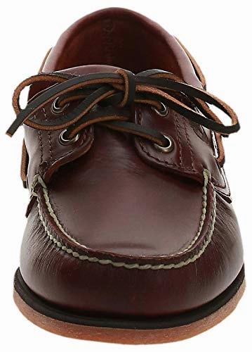 Timberland Herren CLS 2-Eye Boat Halbschuhe. Rootbeer brown. 45 EU