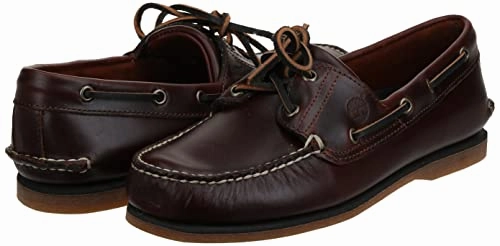 Timberland Herren CLS 2-Eye Boat Halbschuhe. Rootbeer brown. 45 EU