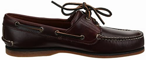 Timberland Herren CLS 2-Eye Boat Halbschuhe. Rootbeer brown. 45 EU