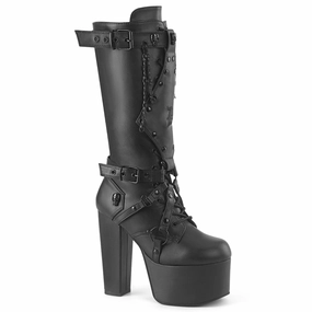 TORMENT-218  Black Vegan Leather
