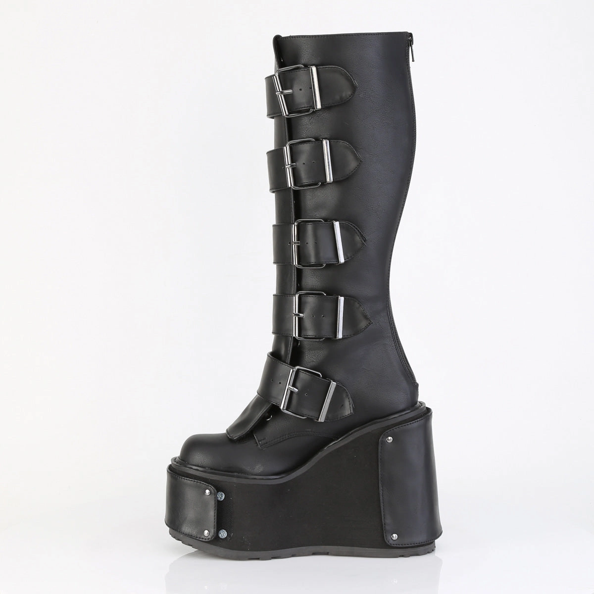 TRANSFORMER-800  Black Vegan Leather
