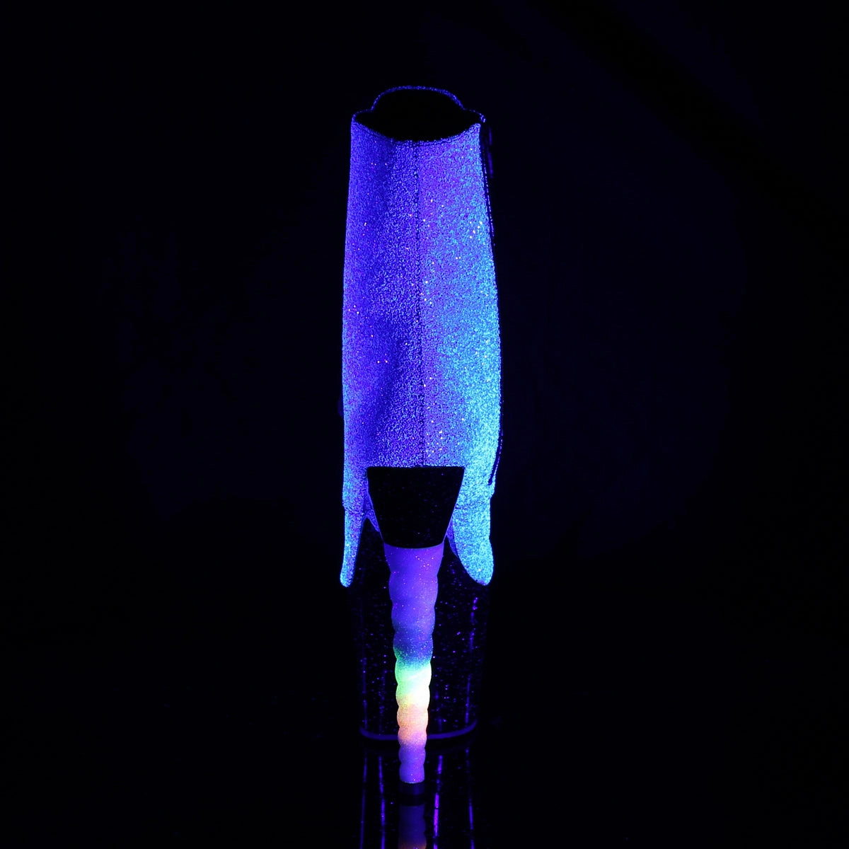 UNICORN-1020G  Purple-Blue Glitter/Black