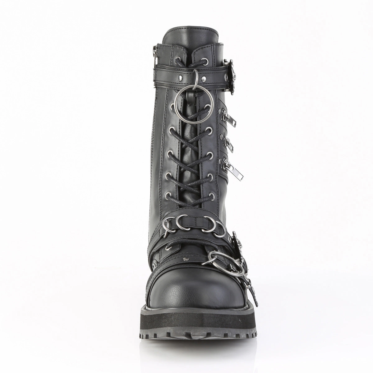 VALOR-240  Black Vegan Leather