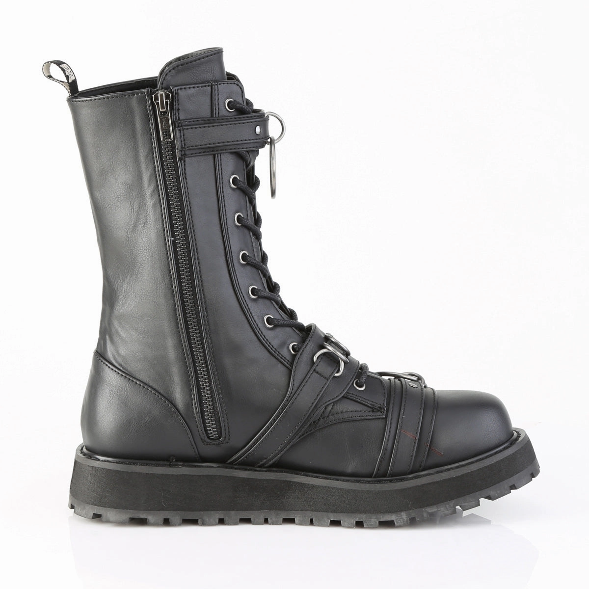 VALOR-240  Black Vegan Leather