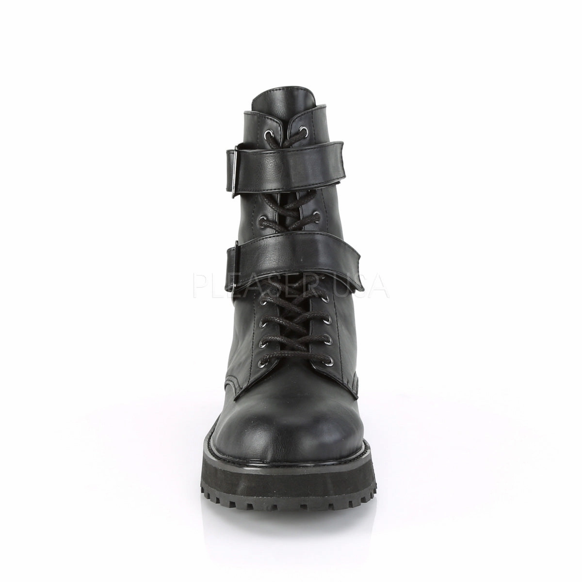 VALOR-250  Black Vegan Leather