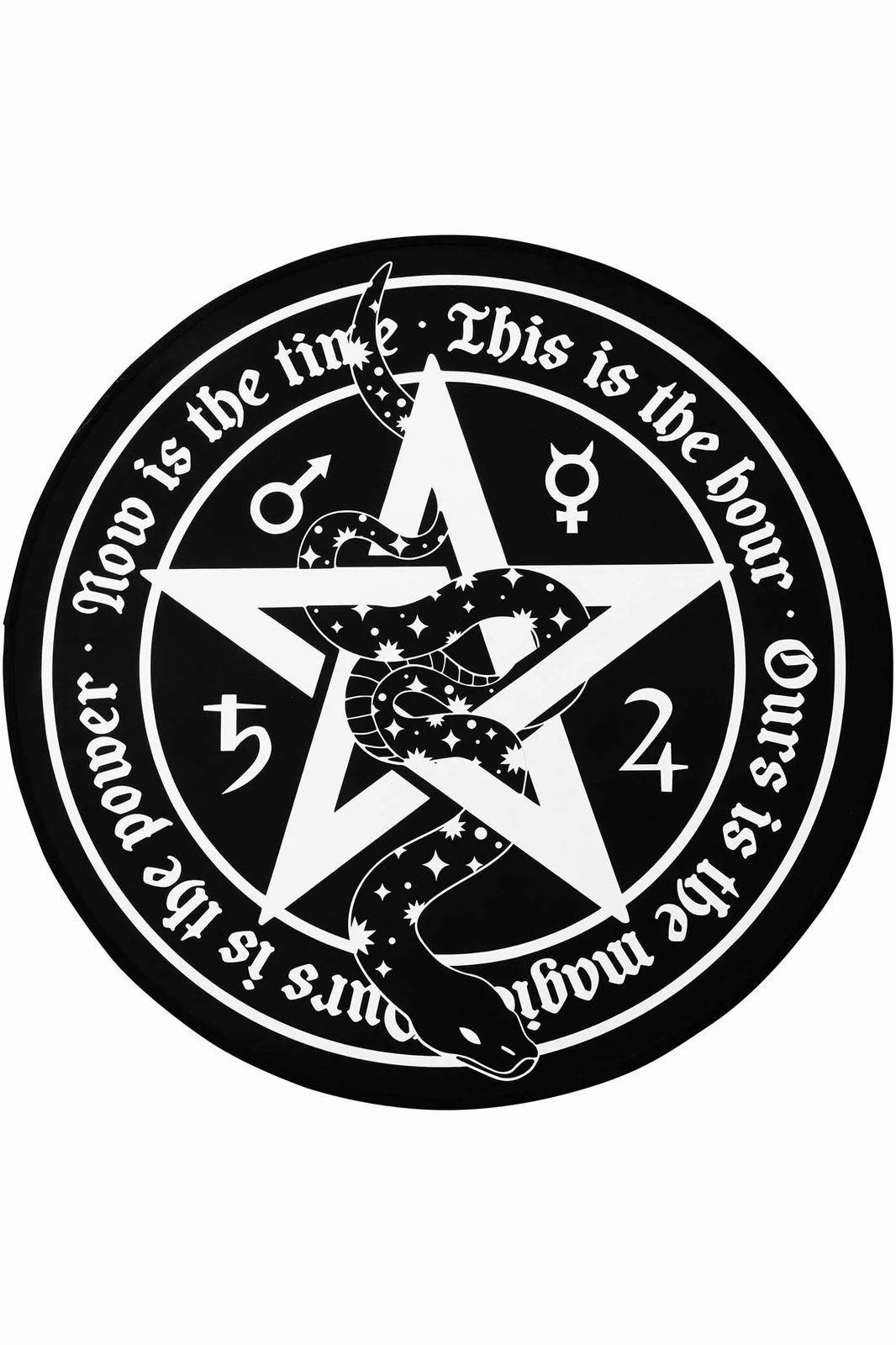 Witchy Round Rug