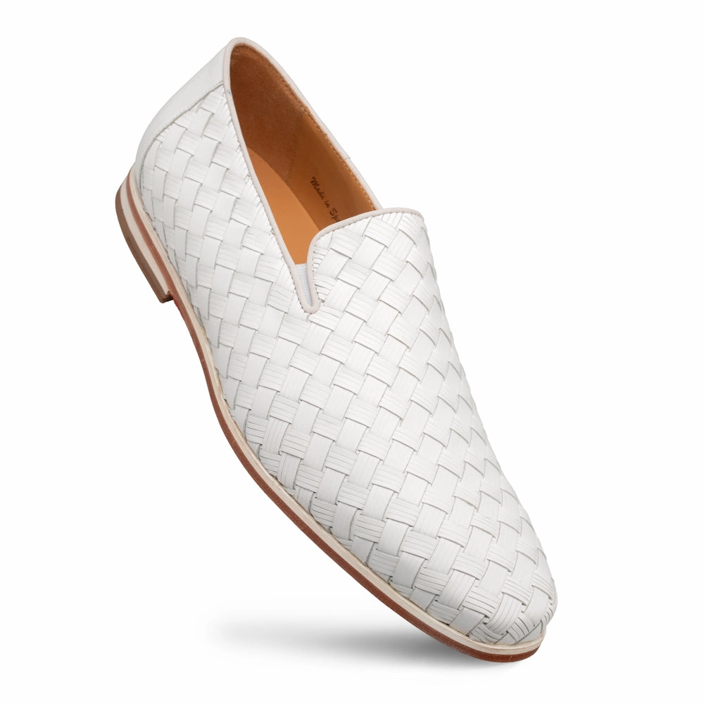 Woven Calf Venetian Slip On