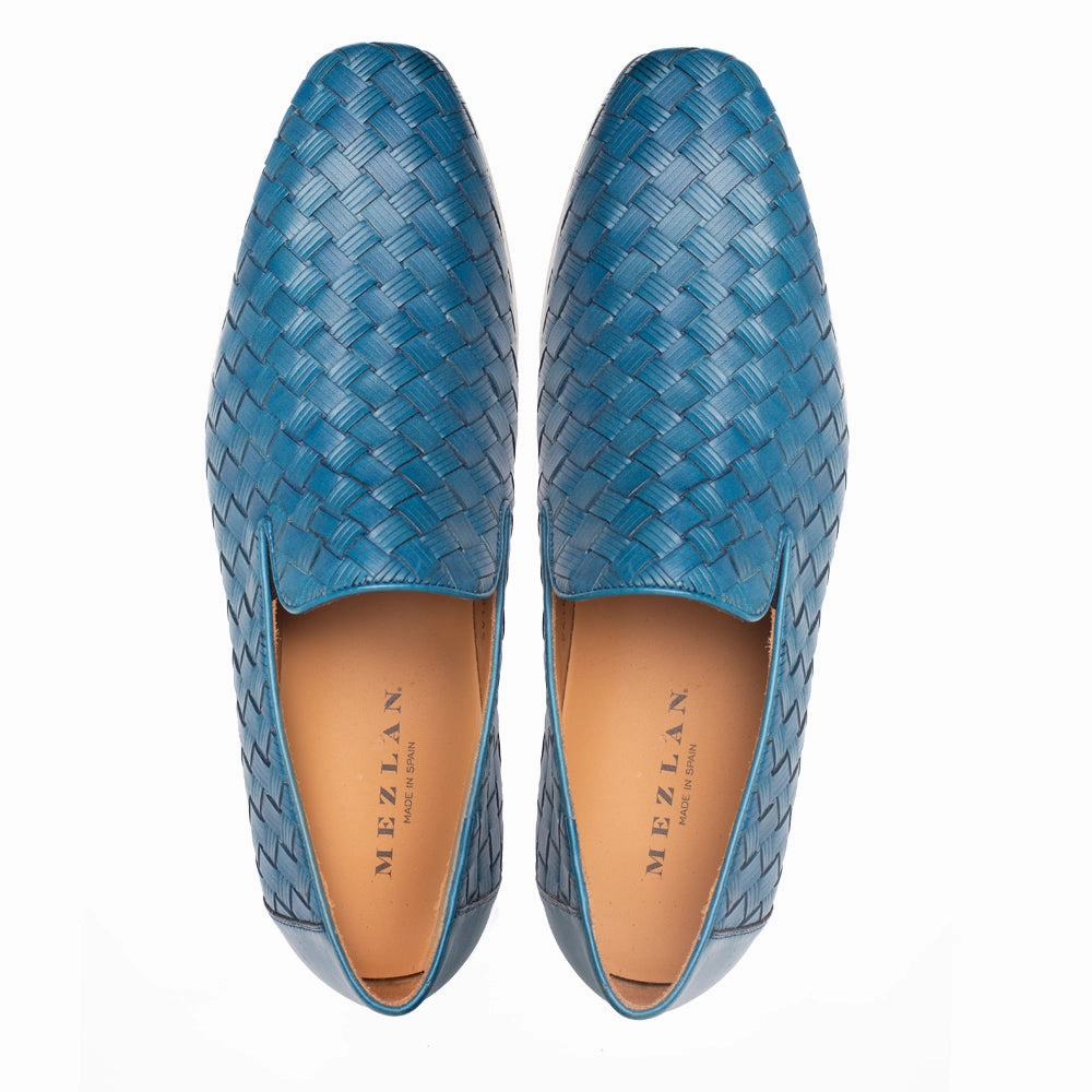 Woven Calf Venetian Slip On