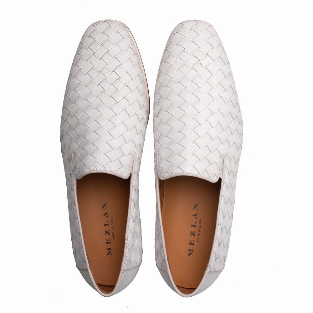 Woven Calf Venetian Slip On