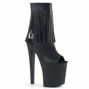 XTREME-1019  Black Faux Leather/Black Matte