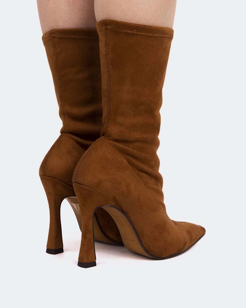 Èze Tan Suede Stretch